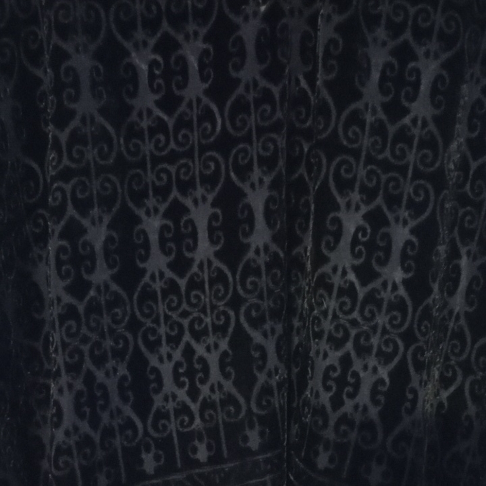 Max Studio Deep Blue Patterned Blouse - image 2